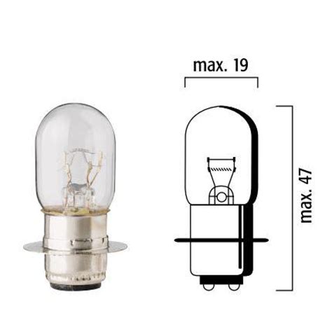 BULB 12V 25/25W P15D-25-1 10PK - Leatherheaven.com verkkokauppa