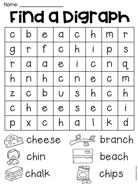 Ch Worksheet Packet Digraphs Worksheets Digraphs Worksheets Phonics Worksheets Digraph Words