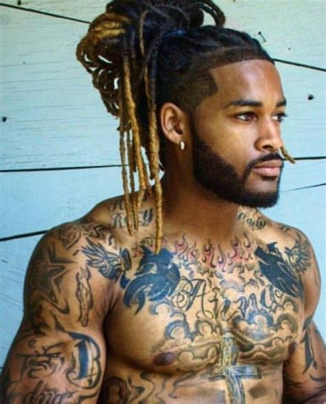 Pin By Keisha Hendo On Black Gold Dreadlocks Men Guy Haircuts