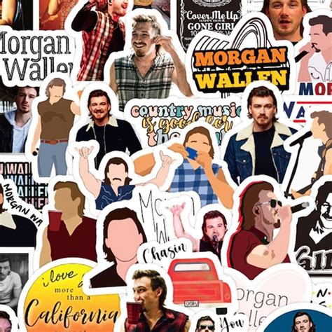 Vinyl Morgan Wallen Sticker Etsy