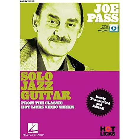 Joe Pass Solo Jazz Guitar Book Online Audio 9781540089892 Pass Joe Books