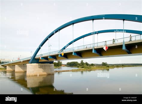 Frankfurt Oder Slubice Bridge Frankfurt High Resolution Stock ...