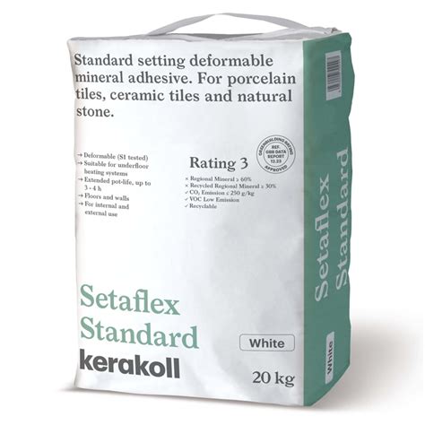 Kerakoll H40 White Gel Adhesive Standard 20kg Total Look Tiles