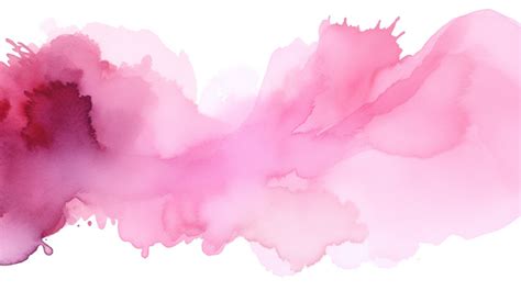 Delicate Pink Watercolor Stain Texture Background Watercolor Water