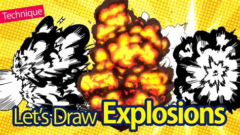 TechniqueLets Draw Explosions MediBang Paint The Free Digital