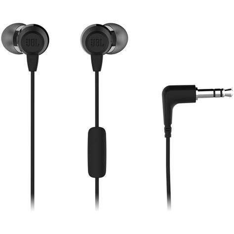 JBL C50HI In Ear Headphones - Black | BIG W