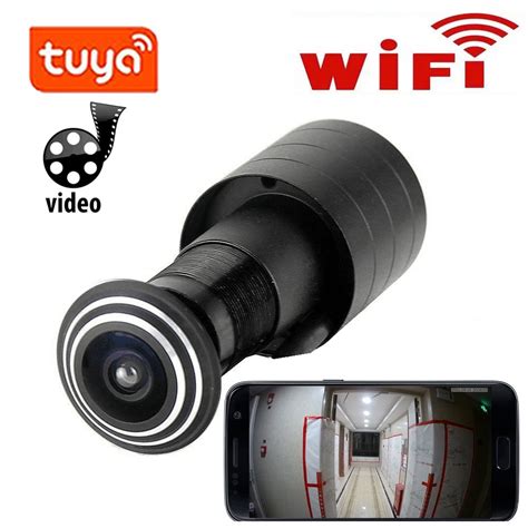 Tuya Smart Wifi Door Eye Hole Security P Hd Mm Lens Wide Angle