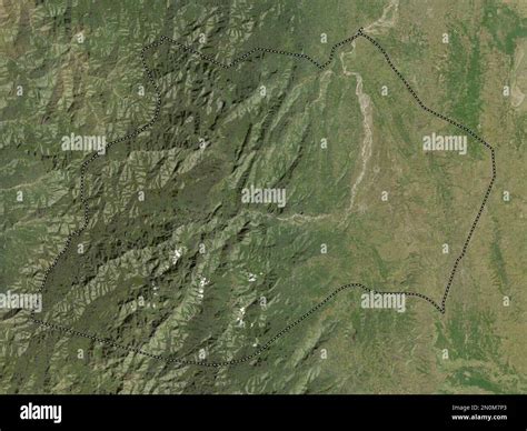 Kalinga, province of Philippines. Low resolution satellite map Stock ...