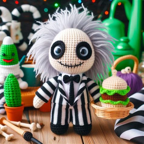 Beetlejuice Amigurumi Crochet