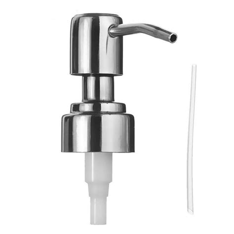 Homgeek Replacement Pump Stainless Steel Soap And Lotion Dispenser Pump Dispenser Replace Head