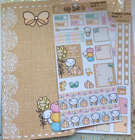 Hobonichi Weeks Sticker Kit Planner Stickers Bullet Journal Etsy