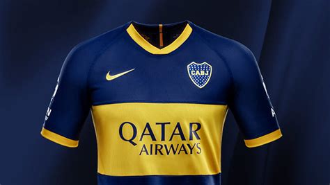 Camiseta Titular Nike De Boca Juniors 2019 20 Marca De Gol