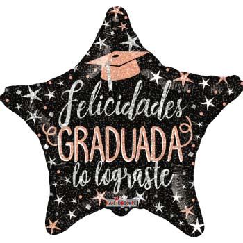 Anagram Graduada Felicidades Estrell Balloon City