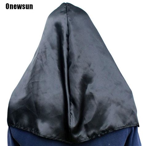 Onewsun The Horror Scary Nun Latex Mask W Headscarf Valak Cosplay For