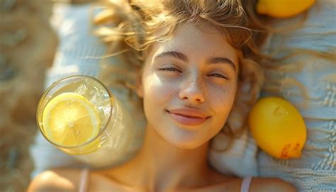 Premium Photo Lemonade On A Hot Summer Day UHD Wallpaper
