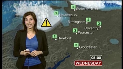 Uk Regional News Caps Shefali Oza Bbc Midlands Today Weather