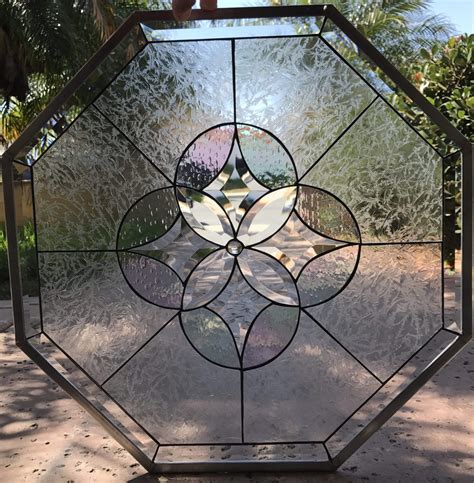 Magnificent The Hermosa Octagon Stained Glass And Beveled Window