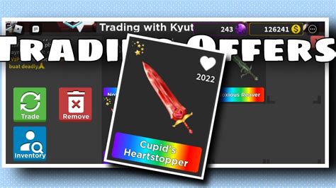 Best Trading Offers For Heartstopper Survive The Killer Roblox