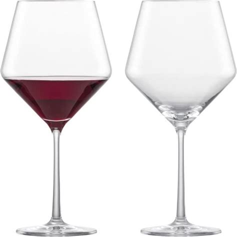 Lot De Verres A Vin Bourgogne Pure Cl Schott Zwiesel Cdiscount