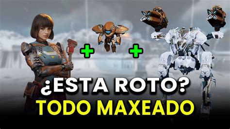 WR ROBOT CURIE DRONE PASCAL Y ARMAS SUBDUER TODO MAXEADO War Robots