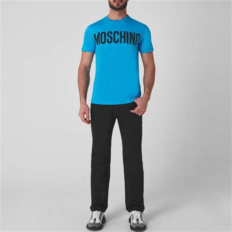 MOSCHINO | Logo T Shirt | Men | Regular Fit T-Shirts | Flannels