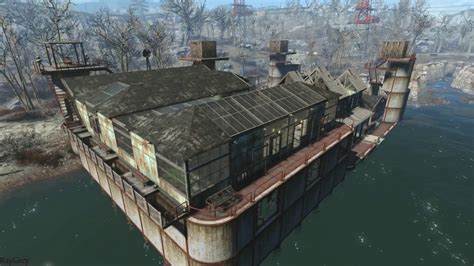 Fallout 4 Settlement Tour No Mods Taffington Boathouse YouTube