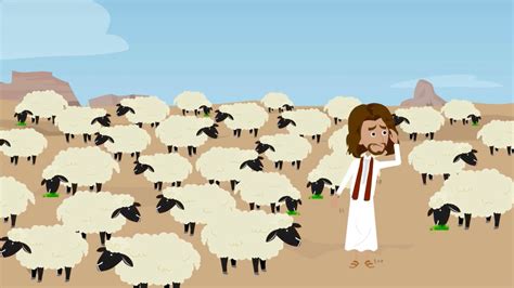 Parable Of The Lost Sheep Bible Stories Youtube