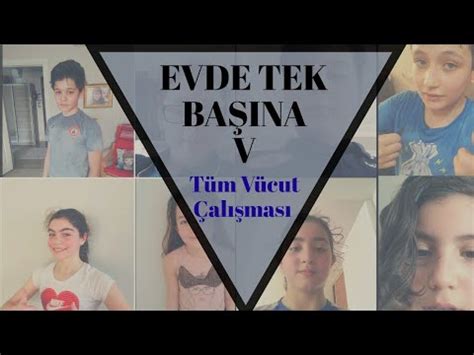 Evde Tek Ba Na B L M T M V Cut Total Body Antrenman Youtube