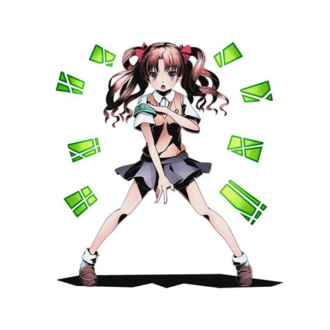 Ucmm Shirai Kuroko Divine Gate Toaru Majutsu No Index Alpha Transparency Official Art 10s