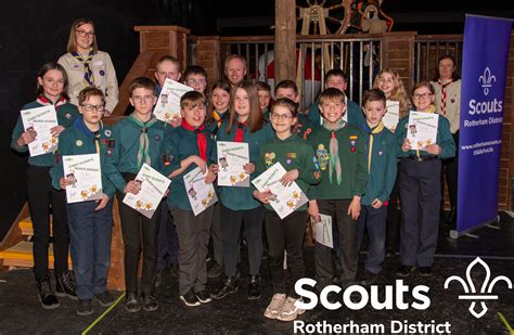 Chief Scout Awards October 2022 Rotherham Scouts