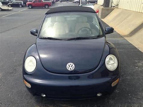 Purchase Used 2004 Vw Volkswagen Beetle New Gls 2d Convertible Auto Tipronic Low Miles In