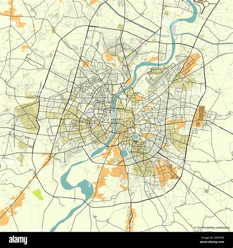 Vector city map of Belo Ahmedabad, Gujarat, India Stock Vector Image & Art - Alamy