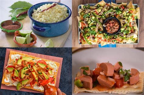 4 recetas de botanas mexicanas para fiestas patrias Fáciles y deliciosas