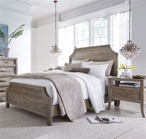 Amelie Solid Wood California King Bed Frame - Vintage Taupe | Zin Home