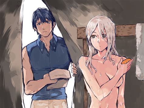 Rule 34 1boy 1girls Arms Blue Hair Breasts Chrom Fire Emblem Cleavage Clothed Male Nude