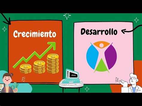 Crecimiento Y Desarrollo Econ Mico Diferencias Youtube