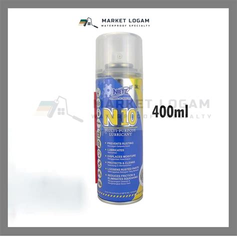 NIETZ N10 Multi Purpose Lubricant 400ML Steel Metal Anti Rust Penetrant