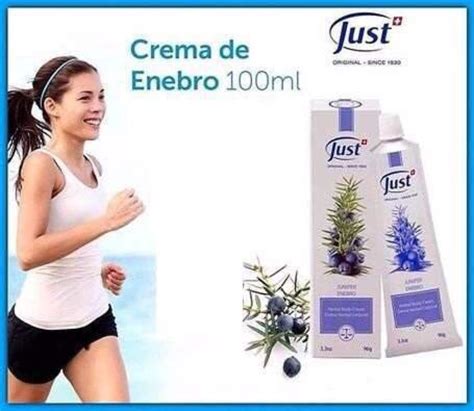 Crema De Enebro Ml Swiss Just En Mercado Libre