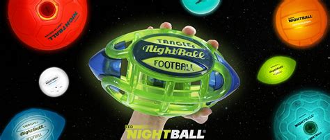 Amazon Tangle Nightball Glow In The Dark Light Up Led Football