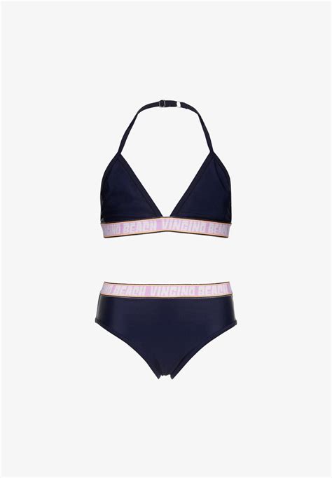 Vingino Zorina Set Bikini Dark Blue Blauw Zalando Nl