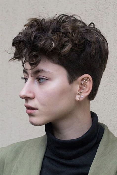 Boyish Haircut For A Feminine Woman