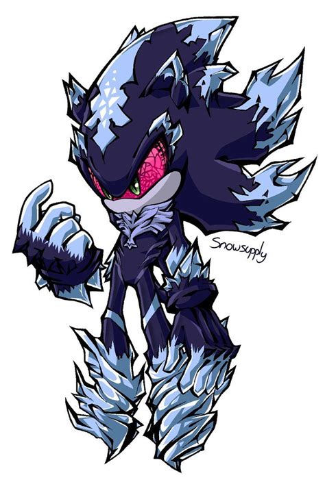 Mephiles the Dark by Snowsupply | Hedgehog art, Sonic fan characters ...