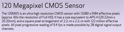 More On The Canon S 120MP CMOS Sensor Photo Rumors