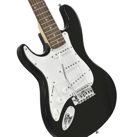 3 4 La Left Handed Electric Guitar By Gear4music Black Box Opened At Gear4music