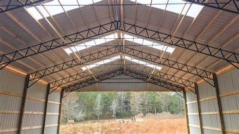 Pole Barns With Metal Trusses A Complete Guide Troyer Post Buildings