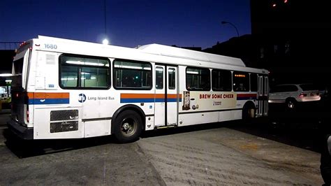 Mta Long Island Bus Orion V Cng 1680 N6 Departing The 165th Street Bus