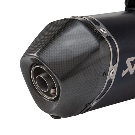 Dämpfer AKRAPOVIC Black Edition für Art Nr AKRAPO28 M HZ06202SS Stahl