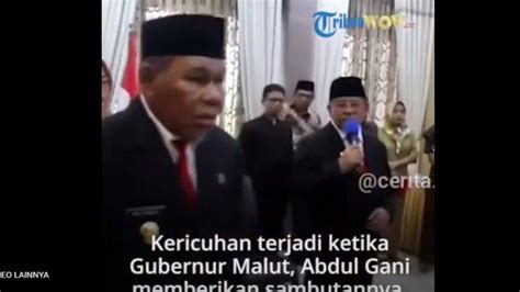 Kronologi Video Viral Wakil Gubernur Maluku Utara Mengamuk Tunjuk Dan