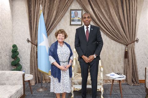 Pm Hamza Abdi Barre Meets With Un Special Representative For Somalia