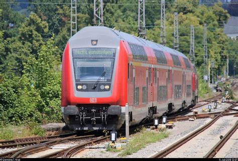 Dabpbzfa Mit Schublok Der Db Zugbus Regionalverkehr Alb